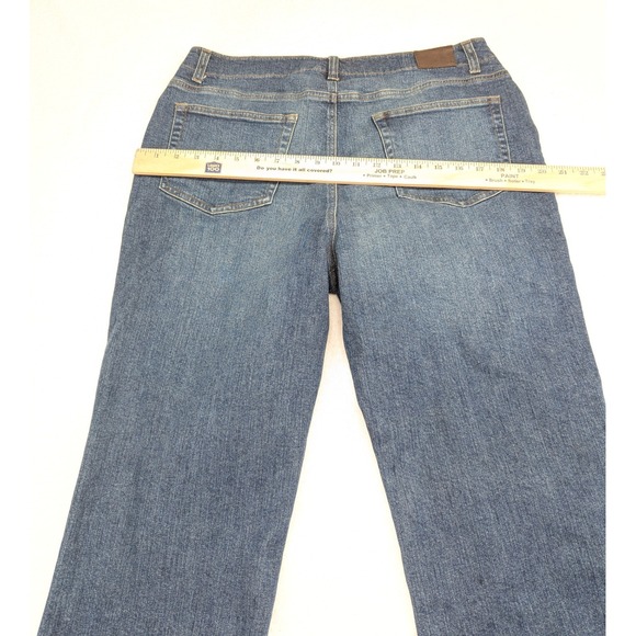 Lands End Women's Jeans Original Fit Classic‎ Waist Boot Leg 16 - Picture 6 of 11